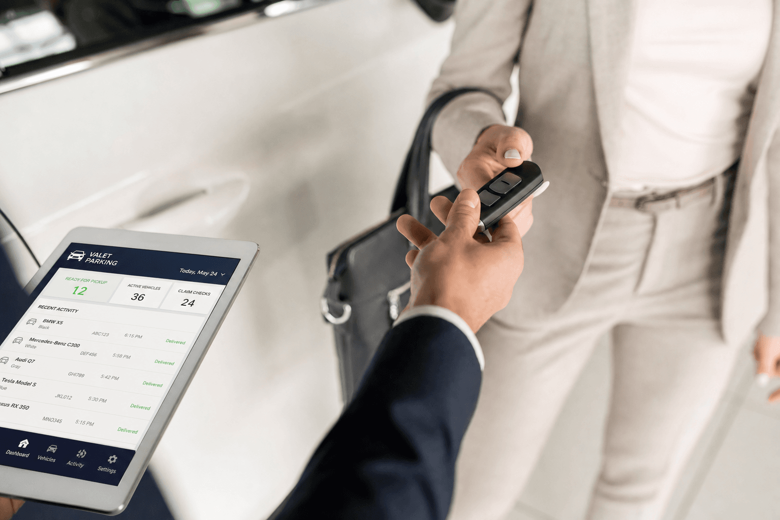 Technology supporting modern parking operations.